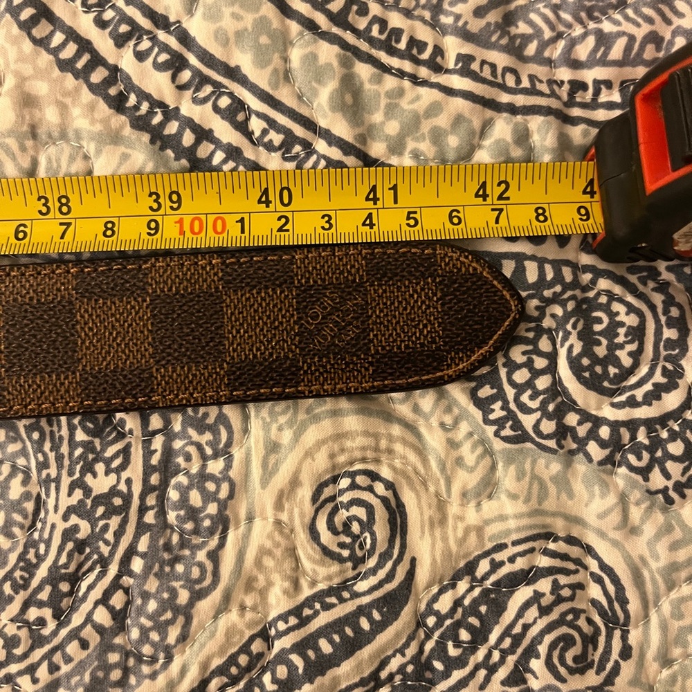 Louis Vuitton Leather Belt